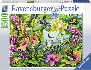 Los mejores puzzles de ranas y sapos - Puzzle de 1500 piezas de Busca la Rana de Ravensburger