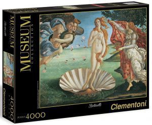Los mejores puzzles del Nacimiento de Venus - Puzzle de 4000 piezas del Nacimiento de Venus de Sandro Botticelli de Clementoni