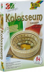 Los mejores puzzles del coliseo de Roma - Puzzle del coliseo de Roma en 3D de 84 piezas