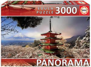 Los mejores puzzles del monte Fuji en Japón - Puzzle de 3000 piezas del Monte Fuji de Educa