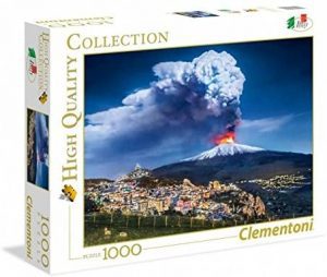 Los mejores puzzles del volcán del Etna - Puzzle de 1000 piezas del Etna en Sicilia de Clementoni