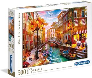 Puzzle Venecia de 500 piezas de Clementoni - Los mejores puzzles de Venecia en Italia - Puzzles de ciudades del mundo