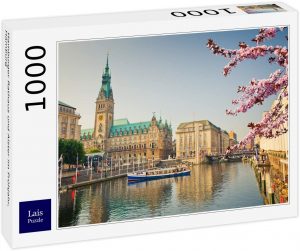 Puzzle de Ayuntamiento en Hamburgo de 1000 piezas de Lais - Los mejores puzzles de Hamburgo