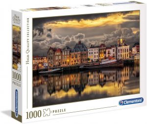 Puzzle de Hamburgo de Alemania de 1000 piezas de Clementoni - Los mejores puzzles de Hamburgo de Alemania - Puzzles de ciudades del mundo