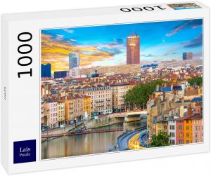 Puzzle de Lyon de Francia de 1000 piezas de Lais - Los mejores puzzles de Lyon de Francia - Puzzles de ciudades del mundo