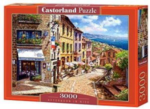Puzzle de Niza de Francia de 3000 piezas de Castorland - Los mejores puzzles de Niza de Francia - Puzzles de ciudades del mundo