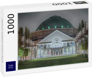 Puzzle de Noche del Centro del Congreso de Hannover de 1000 piezas de Lais