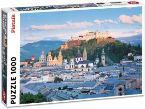 Puzzle de Salzburgo de 1000 piezas de Piatnik - Los mejores puzzles de Salzburgo - Puzzles de ciudades del mundo