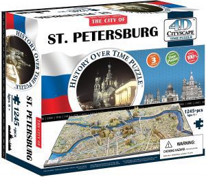 Puzzle de San Petersburgo en 4D - Los mejores puzzles de San Petersburgo