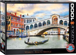 Puzzle de Venecia de 1000 piezas de Eurographics - Los mejores puzzles de Venecia en Italia - Puzzles de ciudades del mundo