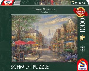 Puzzle de cafe en Munich de 1000 piezas de Lais - Los mejores puzzles de Munich