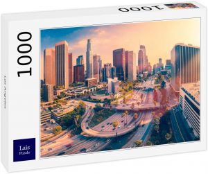 Puzzle de calles de Los Angeles de 1000 piezas de Lais