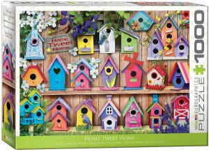 Puzzle de casas de pájaros de 1000 piezas de Eurographics - Los mejores puzzles de pájaros