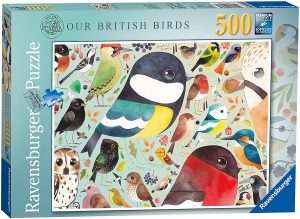 Puzzle de casas de pájaros de 500 piezas de Ravensburger - Los mejores puzzles de pájaros