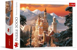 Puzzle de castillo de Neuschwanstein de 3000 piezas de Trefl - Los mejores puzzles de Neuschwanstein - Puzzles de castillos