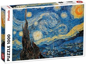 Puzzle de la Noche Estrellada de 1000 piezas de Piatnik - Los mejores puzzles de la Noche Estrellada - Puzzles de Van Gogh