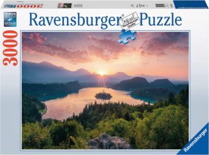 Puzzle De Lago Bled De 3000 Piezas De Eslovenia