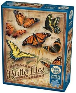 Puzzle de mariposas de 500 piezas de Cobblehill - Los mejores puzzles de mariposas - Puzzles de mariposas