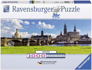 Puzzle de panorama de Dresde de Alemania de 1000 piezas de Ravensburger - Los mejores puzzles de Drede de Alemania - Puzzles de ciudades del mundo
