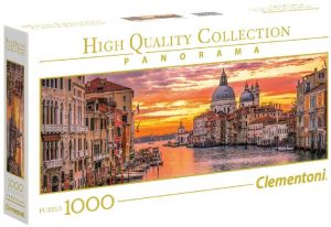 Puzzle de panorama del Gran Canal de Venecia de 1000 piezas de Clementoni - Los mejores puzzles de Venecia en Italia - Puzzles de ciudades del mundo