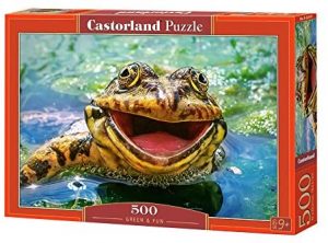 Puzzle de rana de 500 piezas - Los mejores puzzles de ranas
