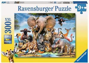 Puzzle de rinocerontes de 300 piezas de Ravensburger - Los mejores puzzles de rinocerontes