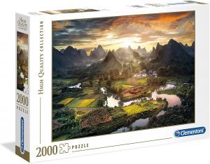Puzzle de vistas de China de 2000 piezas de Clementoni - Los mejores puzzles de China - Puzzles de China