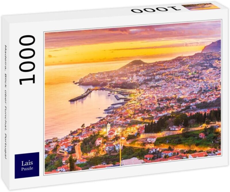 Lais Puzzle 1000 Pezzi – Costa Di Gijon Con Spiaggia Sabbiosa, Paesaggio Marino - 2