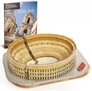 Puzzle del Coliseo de Roma de 131 piezas de CubicFun - Los mejores puzzles del Coliseo