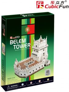 Puzzles de Lisboa - Puzzle de la Torre de BelÃ©m en 3D