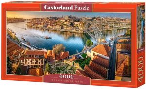 Puzzles de Oporto - Puzzle de 4000 piezas de vistas panorama de Oporto