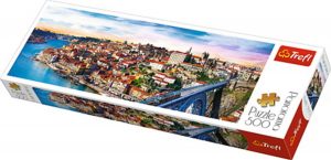Puzzles de Oporto - Puzzle de 500 piezas de vistas panorama de Oporto