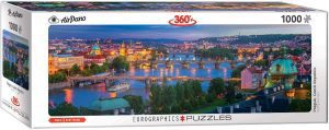 Puzzles de Praga - Puzzle de 1000 piezas de Praga de 360º