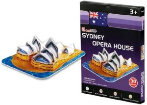 Puzzles de Sídney - Puzzles de Sydney - Puzzle de la Ópera de Sydney en 3D de 30 piezas