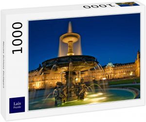 Puzzles de Stuttgart - Puzzle de 1000 piezas del Castillo de Stuttgart