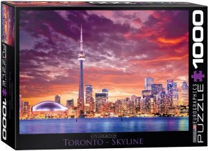Puzzles de Toronto - Puzzle de 1000 piezas de Skyline de Toronto
