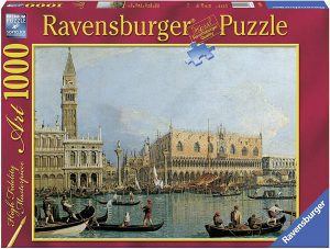 Puzzles de Venecia - Puzzles de 1000 piezas de canales de Venecia de Ravensburger clásico