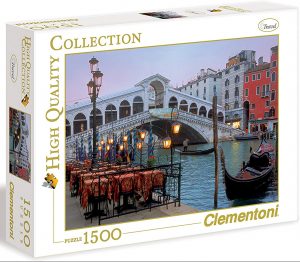 Puzzles de Venecia - Puzzles de 1500 piezas del Puente Rialto de Venecia