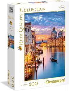 Puzzles de Venecia - Puzzles de 500 piezas de atardecer en Venecia