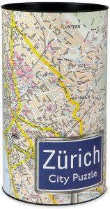 Puzzles de Zurich - Puzzle de 100 piezas del mapa de ZÃºrich