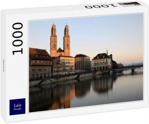 Puzzles de Zúrich - Puzzle de 1000 piezas de la catedral de Zúrich