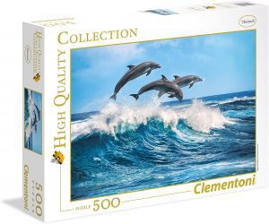 Puzzles de delfines - Puzzle de clementoni de delfines de 500 piezas