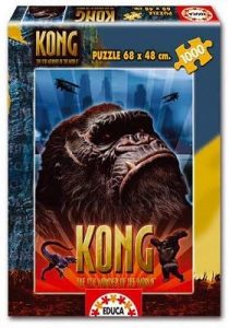 Puzzles de gorilas - Puzzle de 1000 piezas de Kong la pelÃ­cula