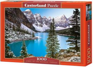 Los mejores puzzles de Canada - Puzzle de 1000 piezas de Jewel of the Rockies Canada de Educa