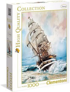 Los mejores puzzles de barcos y batallas navales - Puzzle de 1000 piezas de barco de Clementoni