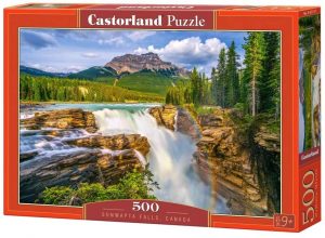 Puzzle de Sunwapta de Canada de 500 piezas de Ravensburger - Los mejores puzzles de Canada - Puzzles de países