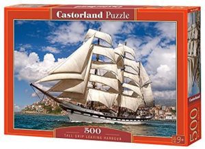 Puzzle de barco clásico de Castorland de 500 piezas - Los mejores puzzles de barcos