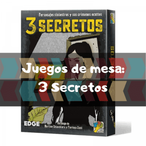 Comprar 3 Secretos - Juegos de mesa de aventuras