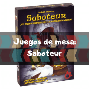 Comprar Saboteur - Juegos de mesa de aventuras