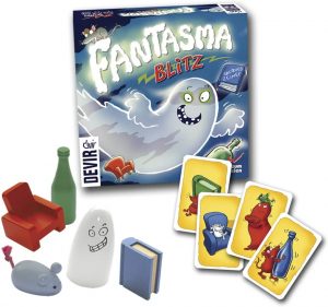 Juegos de mesa de Fantasmas Blitz de niños y velocidad